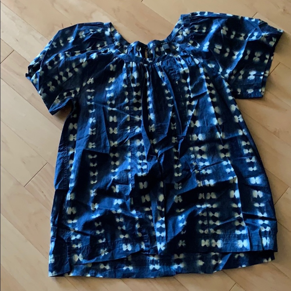 J Crew adire top